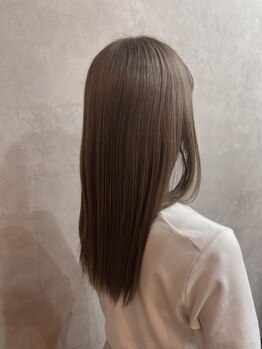 イトココラーレ(ito.cocorare)の写真/髪の芯から潤う美髪へ。思わず触れたくなる柔らかな質感◎*カシミヤトリートメント*で髪質改善◇