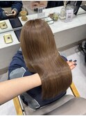 韓国風レイヤーカット髪質改善ダブルカラーハッシュカット