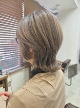 フラココ 荻窪店(hurakoko trico)&nbsp;40代/50代/ハイライト/白髪ぼかし/老けない白髪ぼかし/レイヤー