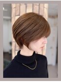 大人に似合うショートボブ◆ミセス/マイナス6歳/40代50代60代