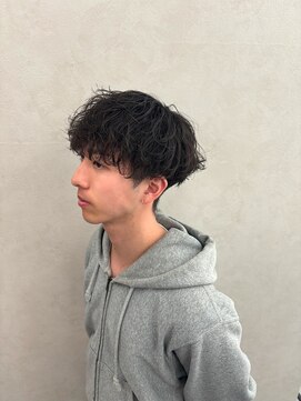 クム 横浜(qumu) RIKITO 波巻きパーマ
