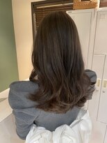 サラジュ 梅田店(SARAJU)&nbsp;SARAJU ヒラノ　透明感カラー　ミディアムレイヤー