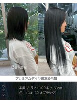 アルテエクステンション(arte extension)&nbsp;プルシールエクステプレミアムダイヤ１００本/ネオブラック