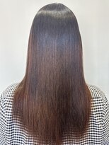 クリエイティブヘアーエィス(creative hair Ace)&nbsp;ダークパープル/ナチュラルショート/ミルクブラウン/夏/登米市
