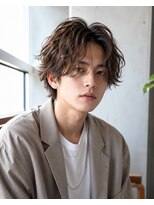 MEN's Baguz MEN'Sカット/ MEN'Sパーマ/ MEN'Sカラー 韓国風メンズレイヤーニュアンスパーマ