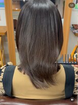 ヘアホスピタル ファニーフェイス(HAIR HOSPITAL funny face) 自然な丸みをつけて癖を伸ばすことができる酸性ストレート^^倉敷