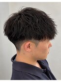 メンズツイストスパイラルパーマ