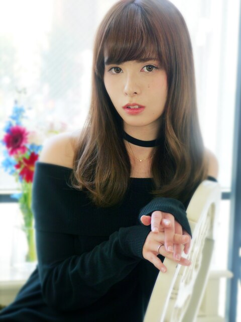 【ヘアジュレドゥ 花井】 エレガントな大人女子☆セミディ