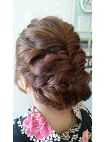 髪技空間アノン(anon)&nbsp;浴衣まとめ髪