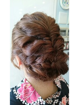 髪技空間アノン(anon) 浴衣まとめ髪