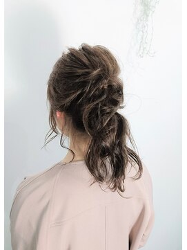 ヘアーアンドアイラッシュ ヨーク(Hair&eyelash york's) 簡単10分アレンジ＆ヌードベージュ