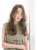 大人カジュアルなほつれカール  森脇