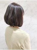 30代40代にも人気☆トップふんわり前下がりボブ【表参道 原宿】