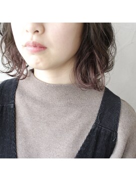 デコヘアーフラッペ(DECO HAIR frappe) ラベンダーのインナーカラー