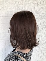 テラスヘア 新潟駅南(TERRACE hair)&nbsp;秋にオススメ艶髪マロングレージュ(ブリーチなし)