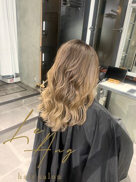 レアング(LeAng) 外国人風エアタッチバレイヤージュ