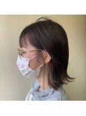 インナーホワイト×ボブ