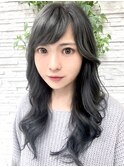 外国人風グレージュ 韓国風巻き髪 ヨシンモリ風巻き髪