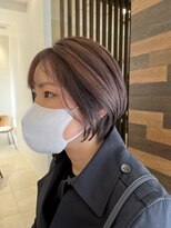 ヘアメイク クリア 神楽坂店(hair+make CLEAR)&nbsp;レイヤーショート×ハイライト