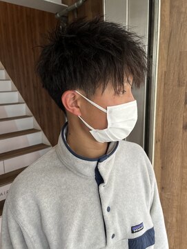 アヴァンス 天王寺店(AVANCE.) MEN'S HAIR ソフトツイスト×フェザーマッシュ