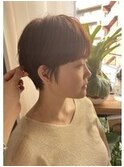 美髪/ネビージュ/大人かわいい/透明感ショート[恵比寿/代官山]