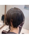 20代30代40代大人かわいい小顔ひし形ハンサムショートボブ