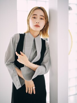 リィベ(Liibe) Liibe style #ハイトーン#ボブ#フェイスレイヤー#ダブルカラー