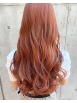 グロウバイニューヨークニューヨーク(Grow by NYNY)&nbsp;【打越】ロング×ピンクオレンジ