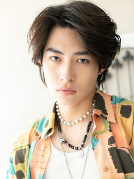 モッズヘアメン 名護大東店(mod's hair men) ニュアンスパーマで大人のおしゃれラフボブウルフc名護大東