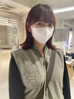 ローウェ 愛知豊橋(Louwe)&nbsp;髪質改善トリートメント透明感ベージュカラーボブヘアセット豊橋