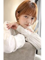 ロンドプロフィール 浦和(Lond profil)&nbsp;前髪カット顔まわり似合わせ外ハネくびれレイヤーミディ