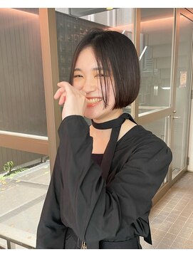 ナループロアボタン(Nalu pu loa BOTAN) ストレートボブ/ミニボブ/黒髪ボブ/艶髪ボブ/ショートボブ