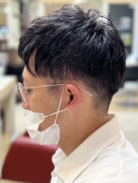 ヘアークリアー 春日部 大人のマッシュツーブロックスタイル/ビジネスシーンにgood○