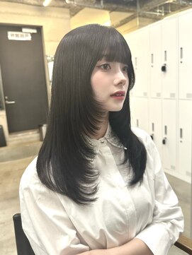 アリュウル 表参道(ALLURE) グレーブラック × レイヤーカット◎  KAKO