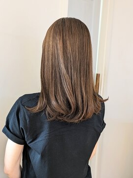 ヘアオーブロジック(HAIR orb LOGIC) シンプルロング シフォンベージュ