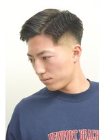 ルックグッドストア タカラヅカ(LOOK GOOD STORE TAKARAZUKA)&nbsp;ビジカジサイドパートスキンフェードアッシュブラック0102