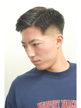 ルックグッドストア タカラヅカ(LOOK GOOD STORE TAKARAZUKA) ビジカジサイドパートスキンフェードアッシュブラック0102