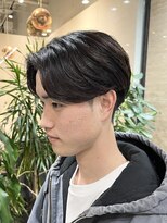 オーガル 栄店(ORGAR)&nbsp;前下がりニュアンスパーマサイドグラデーションセンターパート