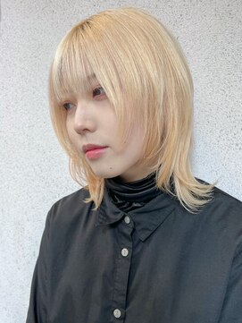 ミンクス渋谷スマートサロン(MINX shibuya smart salon) シアーカラー ショート 姫カット ダークアッシュ 魅力倍増カール