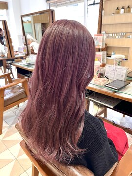アーサス ヘアー デザイン 鎌ヶ谷駅前店(Ursus hair Design by HEADLIGHT) ブリーチ必須ダブルカラー☆ピンクベージュ