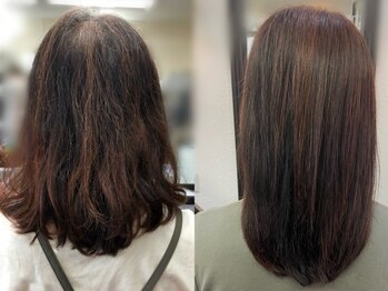 ビア(Via)の写真/ヘナのランクの中でも『Aランク』染まりも質感も今までのヘナとは大違い！健康的で美しい髪創りを♪