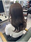 ブリーチ無しグレージュ