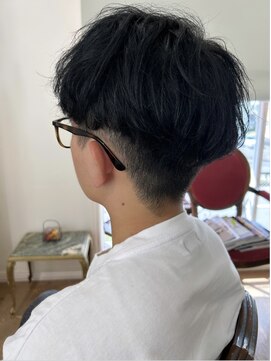 ヘア ヴァーゴ(Hair vago) パーマ風マッシュ