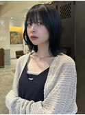 切りっぱなしボブ