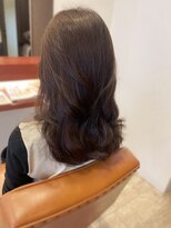 マーリャヘアー(mallia hair)&nbsp;レイヤースタイルレイヤーカットロングレイヤー小顔スタイル