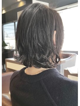 フロア(FLOOR) #デジタルパーマボブ#白髪ぼかし#金沢文庫FLOOR八木