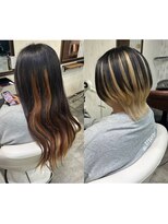 アヤメ(ayame)&nbsp;【ayame大泉学園】ウルフカット_アンブレラカラー_5