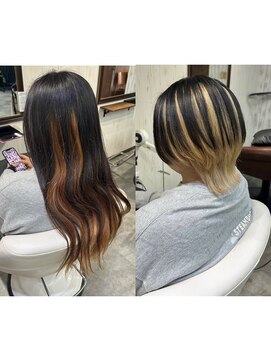 アヤメ(ayame) 【ayame大泉学園】ウルフカット_アンブレラカラー_5