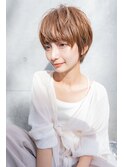 ＃ホワイトグレージュミニウルフチェリーブラウン