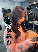 長崎　韓国/顔周り/レイヤーカット